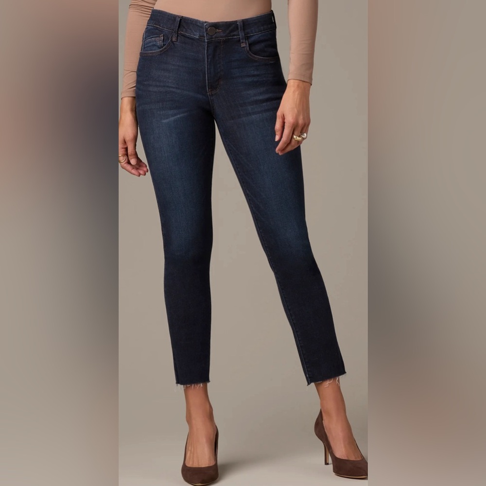 Wit & Wisdom- CHARLOTTE MID-RISE ANKLE SKIMMER JEANS- Size 8